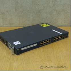 Cisco Catalyst 3560G-24PS  Managed 24 port Switch